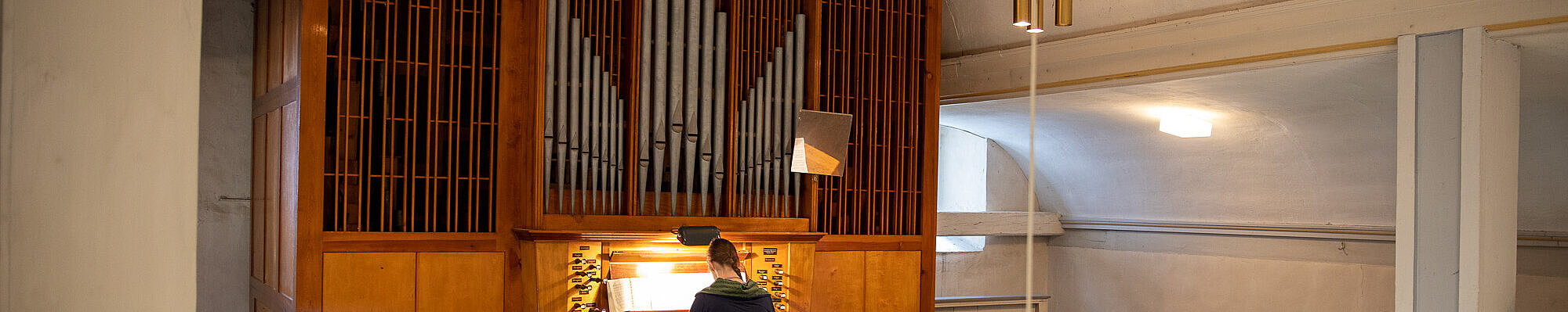 Jehmlich-Orgel in Kirche St. Benignus, Bischleben